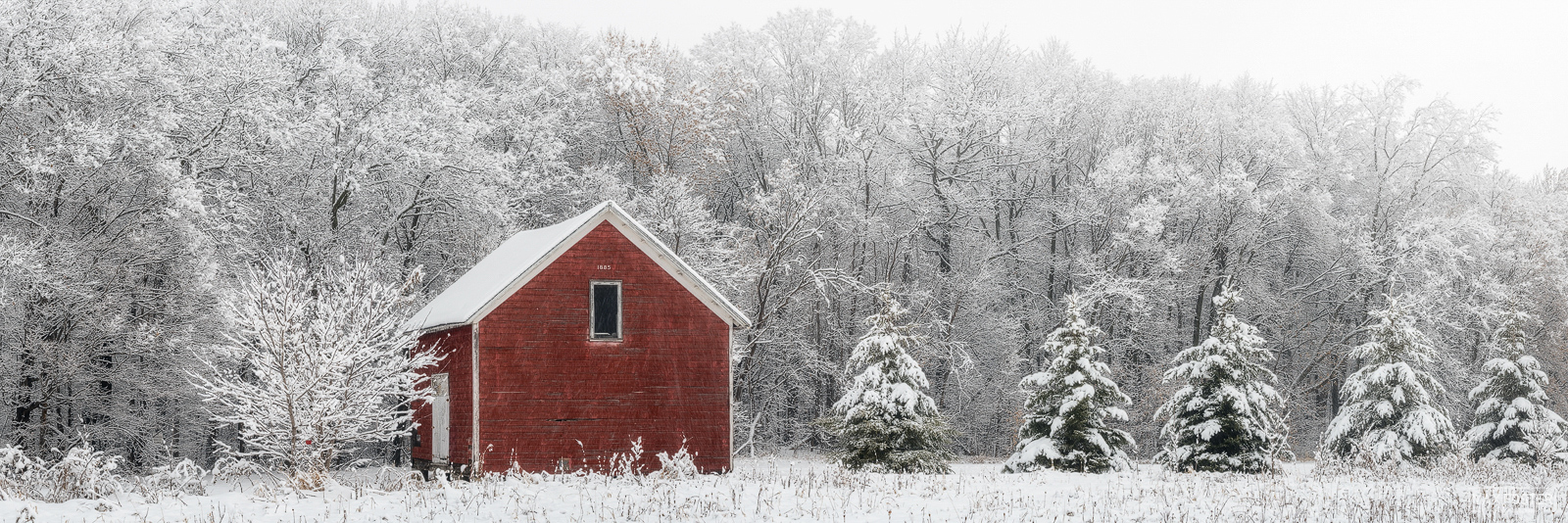Breathe new life into your home with Henry's Woods, Max Foster's limited edition photography print of an 1885 built red barn...