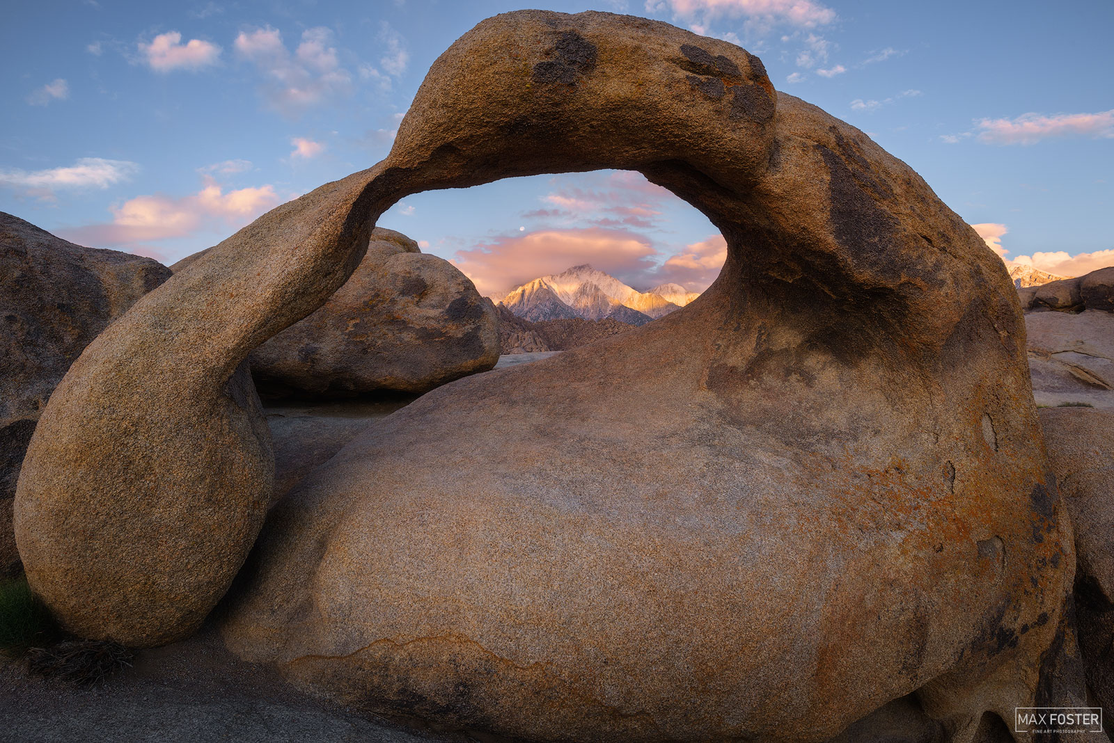 Elevate your space with Archrivals, Max Foster's limited edition photographic print of the Mobius Arch in the Alabama Hills...