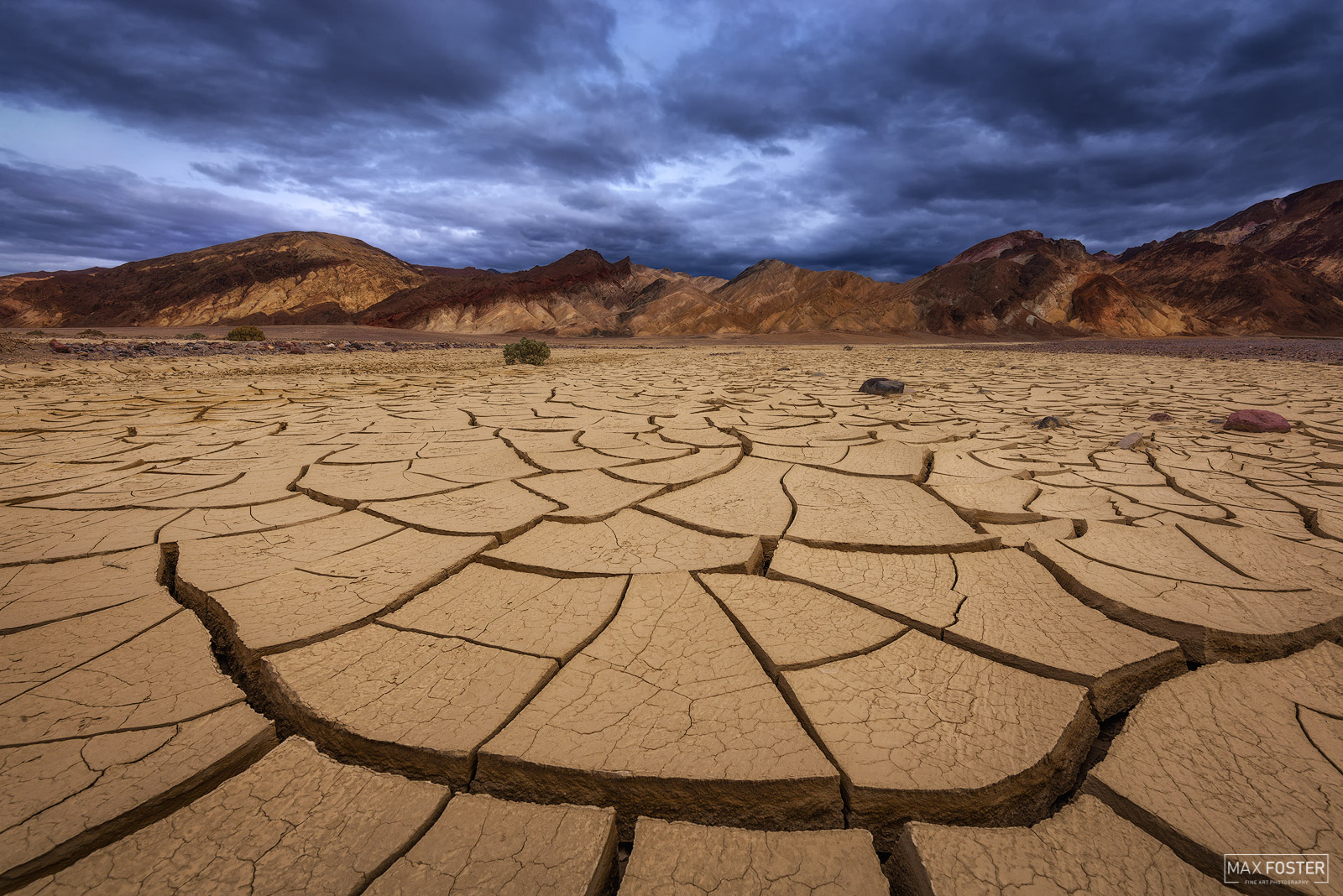 Bring nature into your home with Crack Addict, Max Foster's limited edition photography print of mud cracks in Death Valley National...