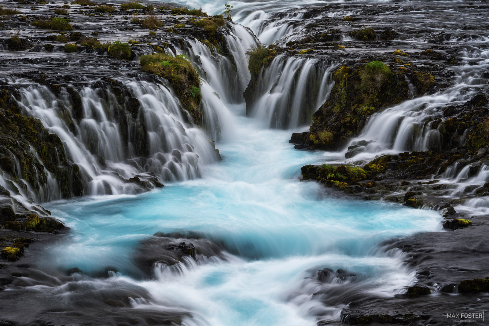 Bring nature into your home with Dreamstreams, Max Foster's limited edition photography print of Bruarfoss Waterfall in Iceland...