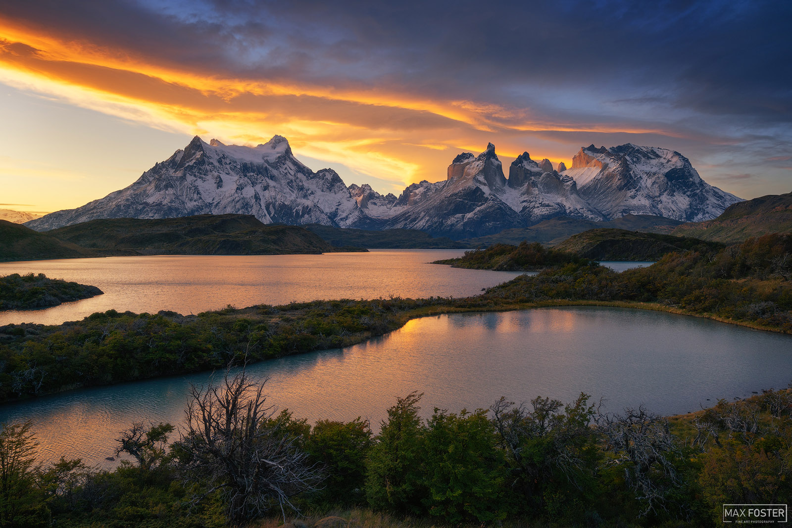 Bring your walls to life with Explora, Max Foster's limited edition photographic print of Torres Del Paine National Park, Chile...