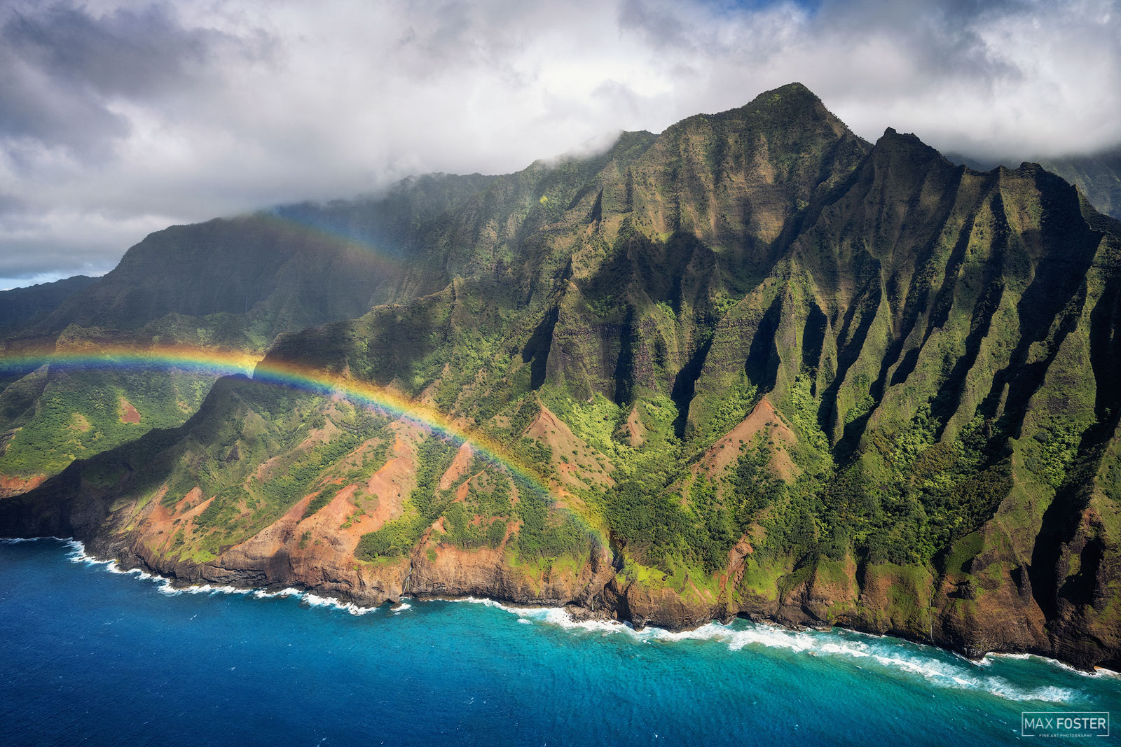 Refresh your space with Land of Aloha, Max Foster's limited edition photography print of the Na Pali Coast, Kauai from his Hawaii...
