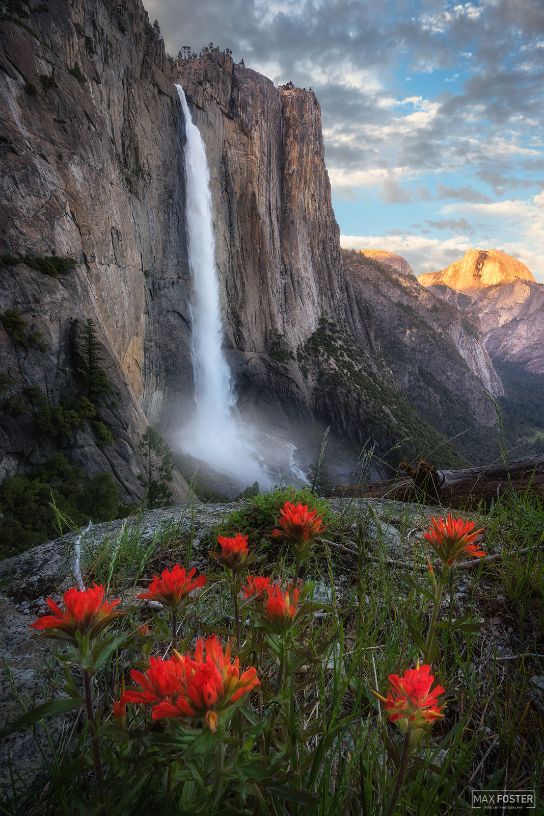 Refresh your space with Patience, Max Foster's limited edition photography print of Yosemite Falls in Yosemite National Park...