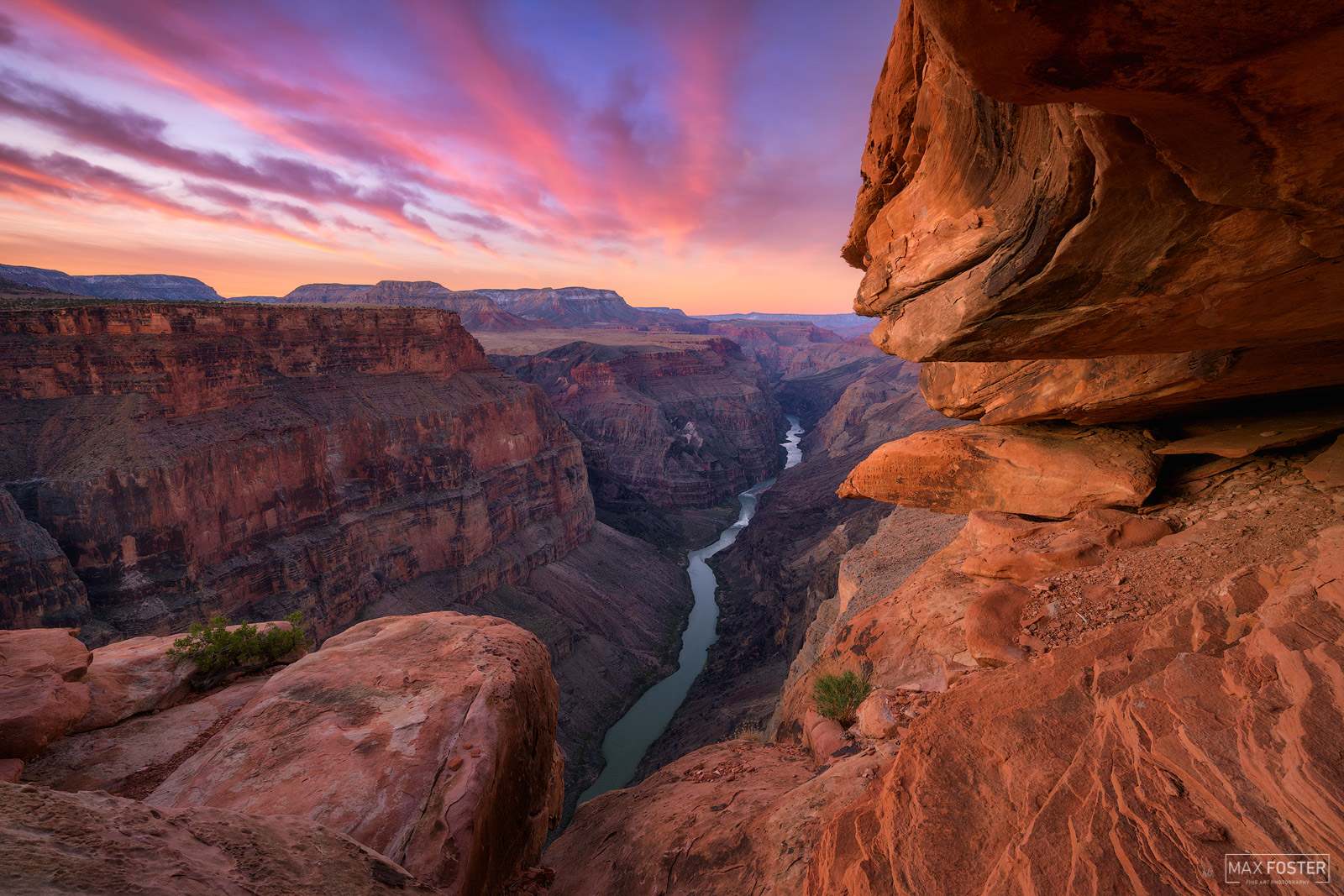 Bring your walls to life with Rim to Rim, Max Foster's limited edition photography print of Toroweap from his Grand Canyon gallery...