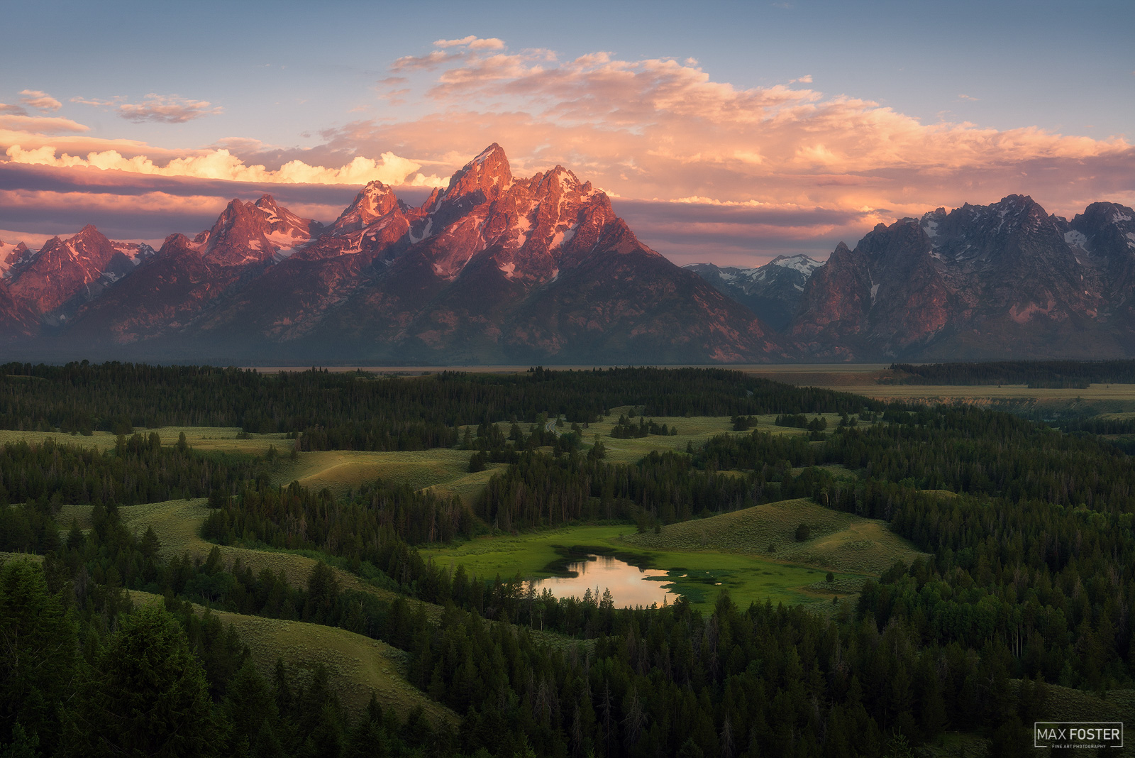 Refresh your space with Teton Magic, Max Foster's limited edition photography print of Grand Teton National Park in Wyoming from...