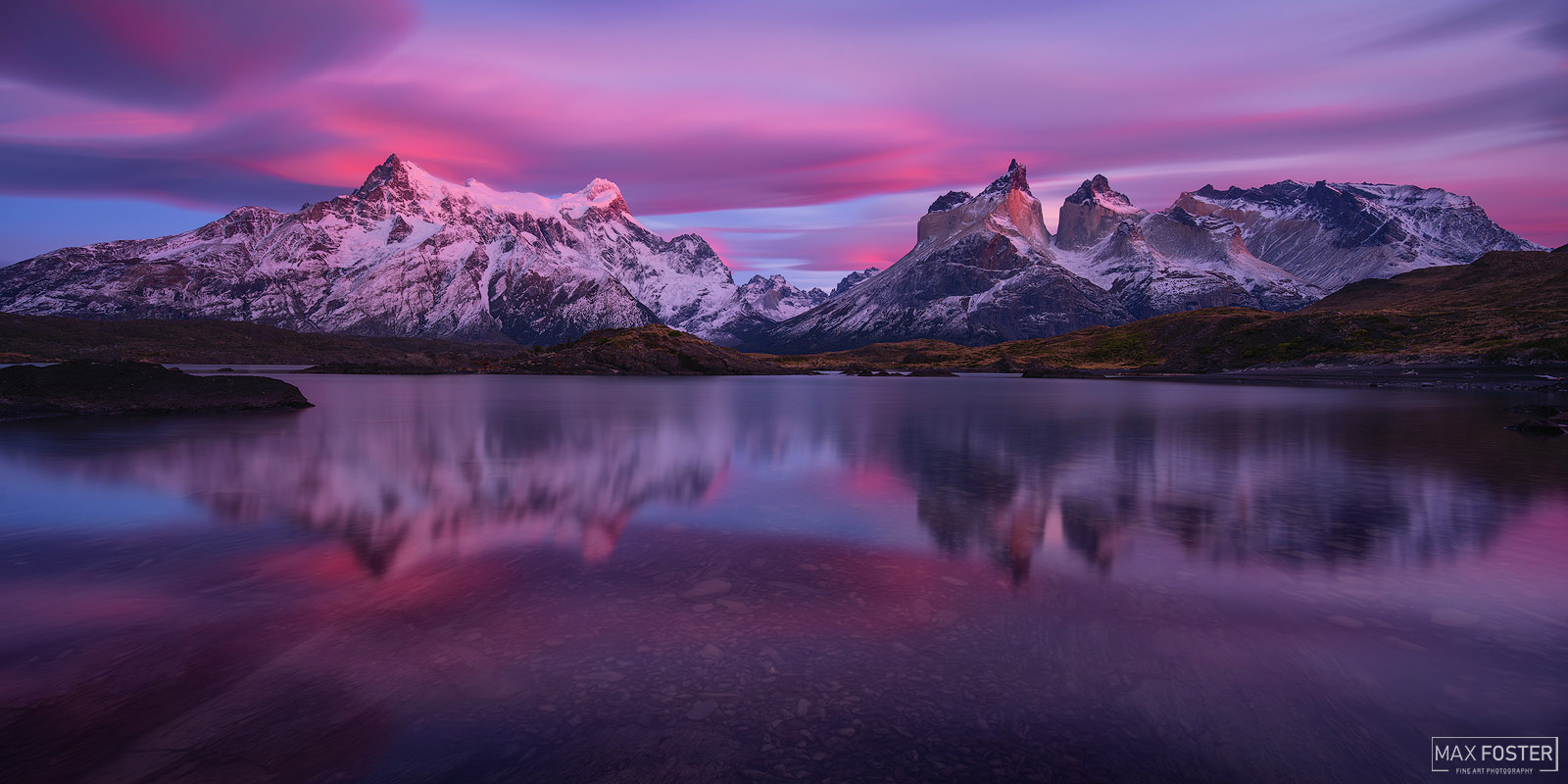 Transform your living space with The Ultimate Showcase, Max Foster's limited edition photography print of Torres Del Paine National...